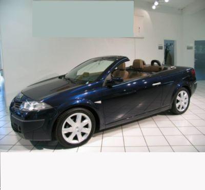 Left hand drive RENAULT MEGANE CC 1.9 dCi FAP Exception